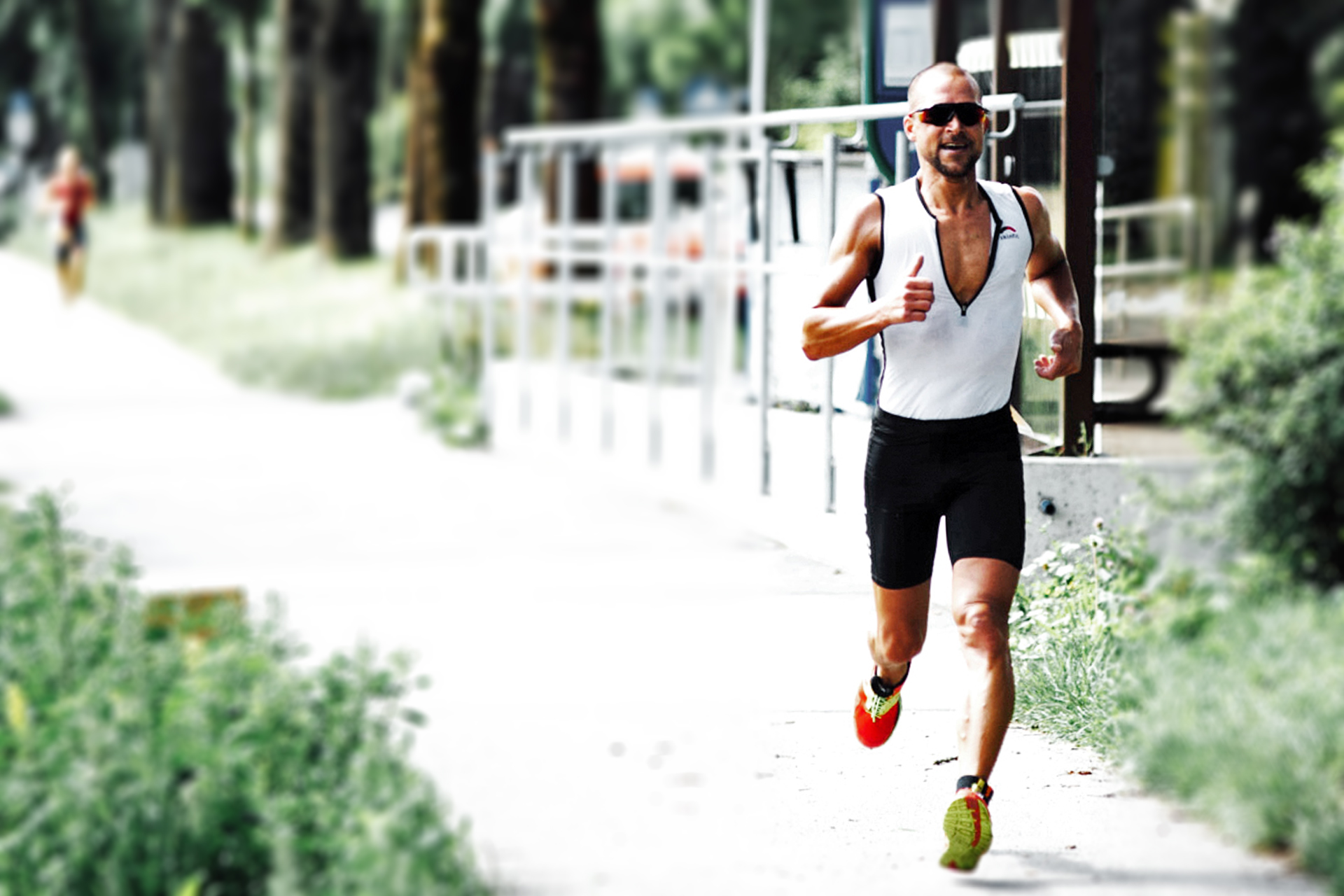 Stefan Drexl, 2nd Off the Bike Karlsfelder Triathlon 2014