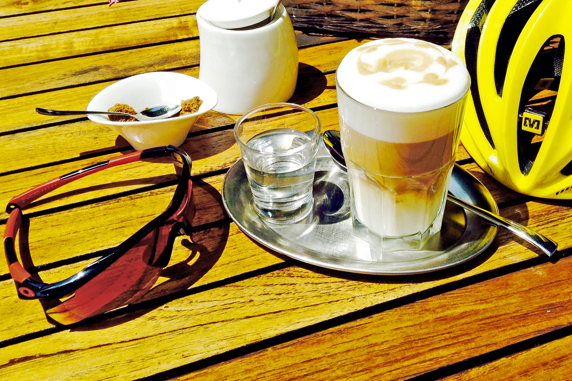 ERSTER IRONMAN / BLOG #3: Fifty Shades of TRI - Keeping the Balance! Ein Cappuccino geht immer