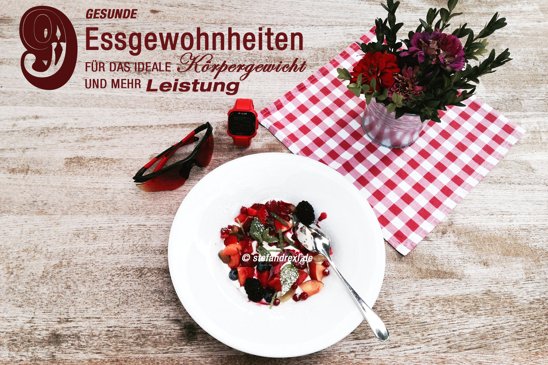 9 erfolgreiche Essgewohnheiten für mehr Leistung und Gesundheit: Berren mit Quark