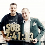 Challenge Roth 2016: Jan Frodeno hat die Weltbestzeit im Visier. Felix Walchshöfer freut's zum 15. Jubiläum des Challenge Roth © Luise Köstler