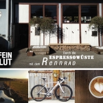 KOFFEIN IM BLUT: Durch die Espressowüste mit dem Rennrad / Wer auf guten Geschmack und eine gesunde Ernährung Wert legt, der brüht seinen Espresso am besten selbst, ja der mahlt am Besten sogar die Kaffeebohnen frisch.