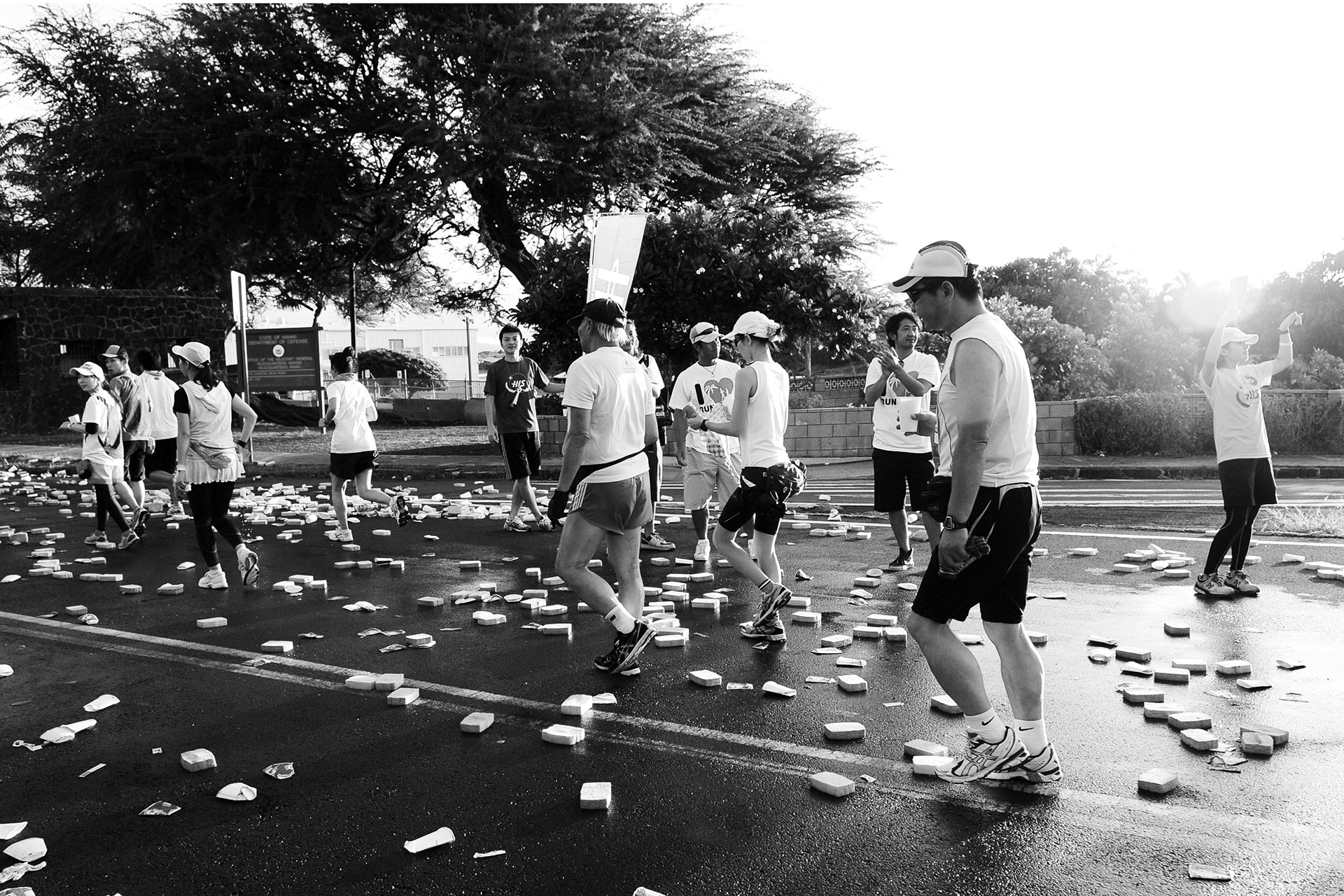 MARATHON MÜNCHEN 2017 SUGAR & PAIN TEAM Relay Four Good / If it doesn't challenge you, it doesn't change you © Stefan Drexl