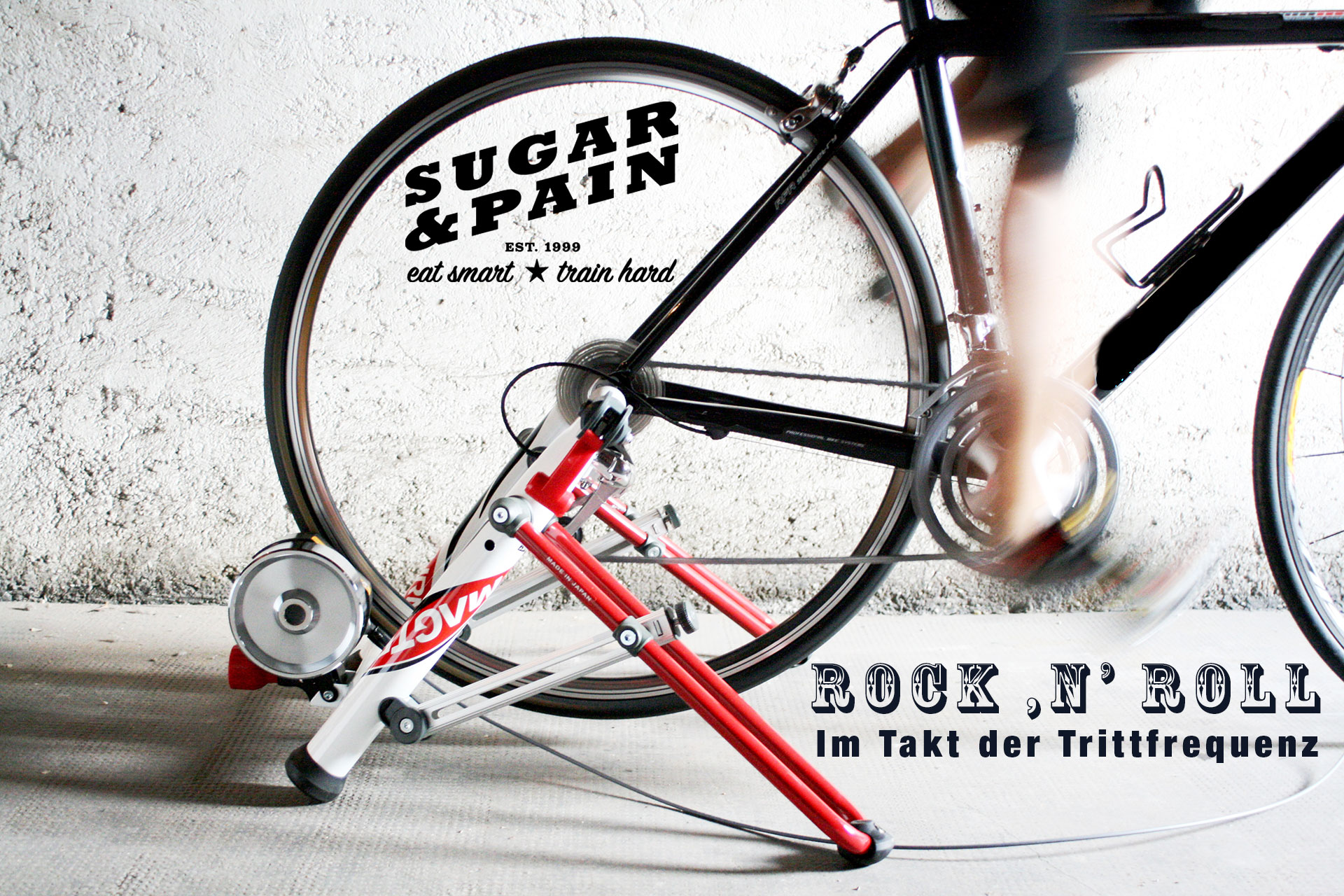 WINTERTRAINING BIKETRAINER Rock ’n’ Roll im Takt der Trittfrequenz / Richtiges Rollentraining © stefandrexl.com