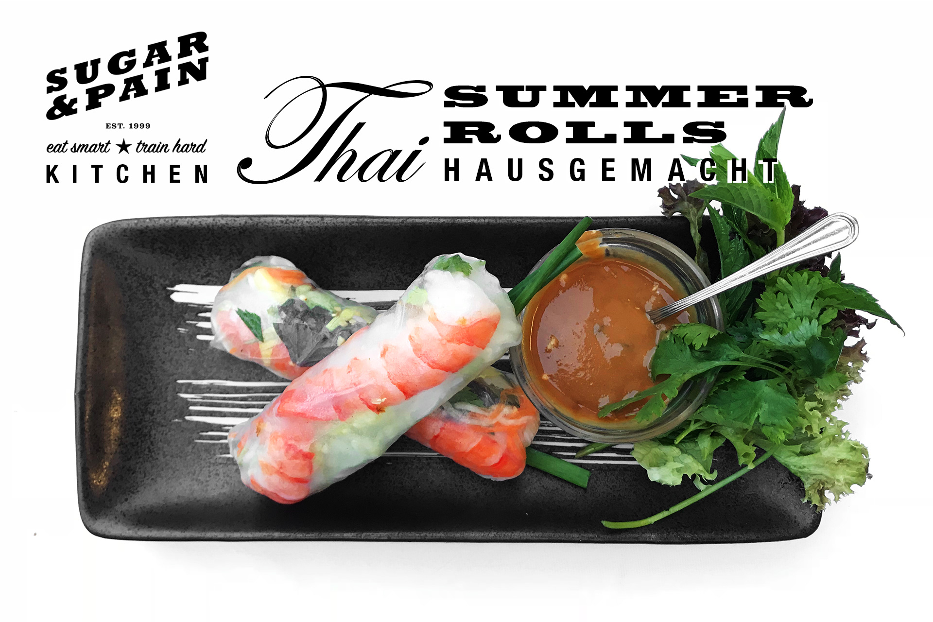 REZEPT: Rollin’ Home – Thai Summer Rolls Hausgemacht / Wenn’s im Frühling und Sommer heiss ist und die Sonne scheint, dann sind thailändische Summer Rolls ein sensationell erfischende Mahlzeit nach dem Training. Ich liebe selbstgemachte, frische Gemüserollen in Reispapier mit Erdnusssauce. © Stefan Drexl