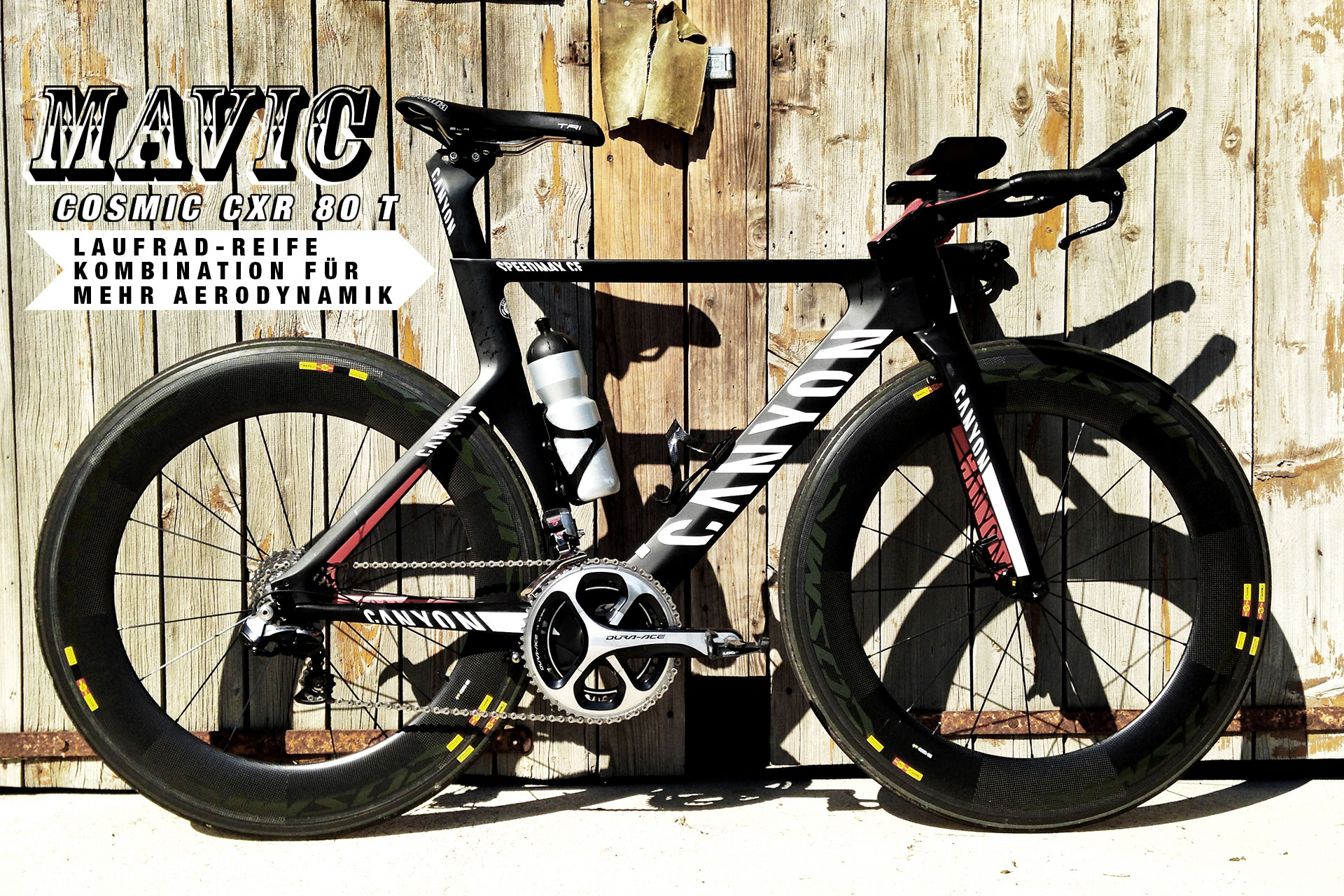 MAVIC COSMIC CXR 80 T Laufrad-Reifen-Kombination für mehr Aerodynamik / Produkttest Titel © Stefan Drexl