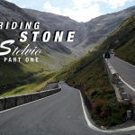 PAPA IS A RIDING STONE Mit dem Rennrad über Stelvio Sella und Valparolo PART 1 / TITEL Die Abfahrt über die Nordostrampe des Stilfser Joch hinunter nach Prad © stefandrexl.com