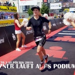 IRONMAN 70.3 ST.PÖLTEN 2019 Pietzner läuft auf's Podium © Pietzner