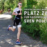 TRIATHLON KALLMÜNZ 2019 Platz zwei zum Saisonsstart für Sven Pollert © Sven Pollert