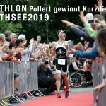 TRIATHLON WÖRTHSEE 2019 Sven Pollert gewinnt erste Kurzdistanz mit Ersatzrad © Fabian Schaffert