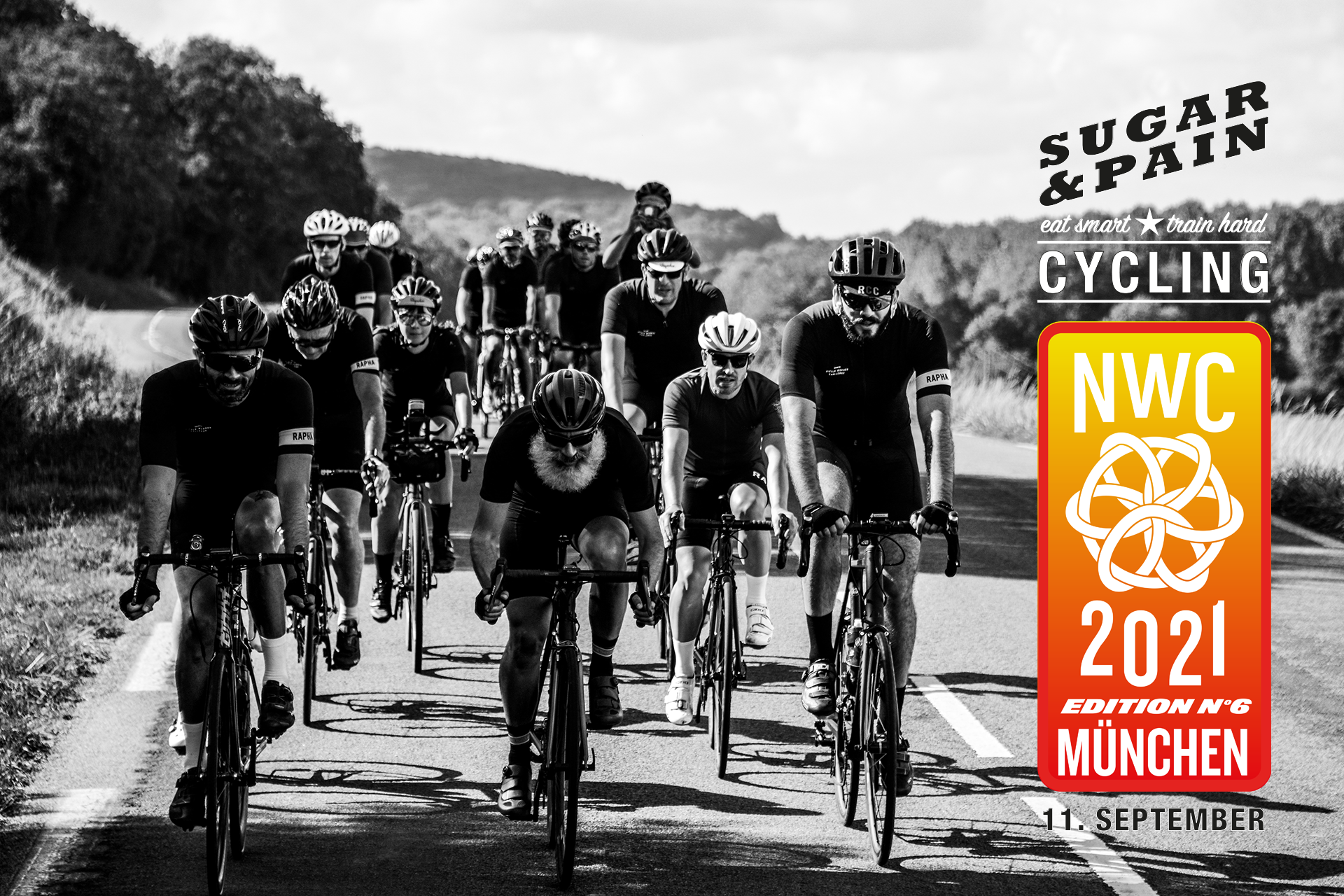 NWC N° 6 München x SUGAR & PAIN Rennradfahren gegen HPV verursachten Krebs / Titel © NWC Moritz Werner