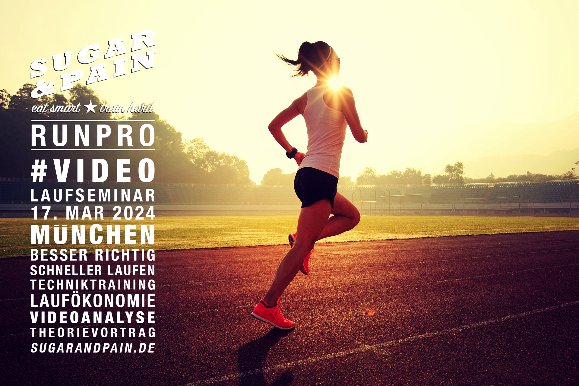 RUNPRO #VIDEO 01/24 Laufseminar mit Videoanalyse: Richtig laufen wie die Profis © SUGAR & PAIN / LZF@AdobeStock