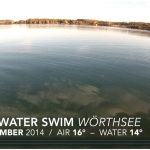 OPEN WATER Swimming Wörthsee im November mit Stefan Drexl bei 14 Grad Wassertemperatur