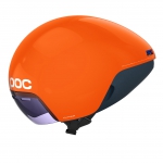 POC’s neuer Aerohelm Cerebel Raceday mit magnetischem Zeiss Visier für das Zeitfahren und Triathlon wurde in enger Zusammenarbeit mit dem Garmin-Sharp Pro Cycling Team, der Volvo Car Group und dem WATTS Lab entwickelt.